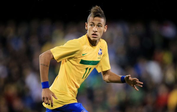 Neymar sous le maillot du Brésil