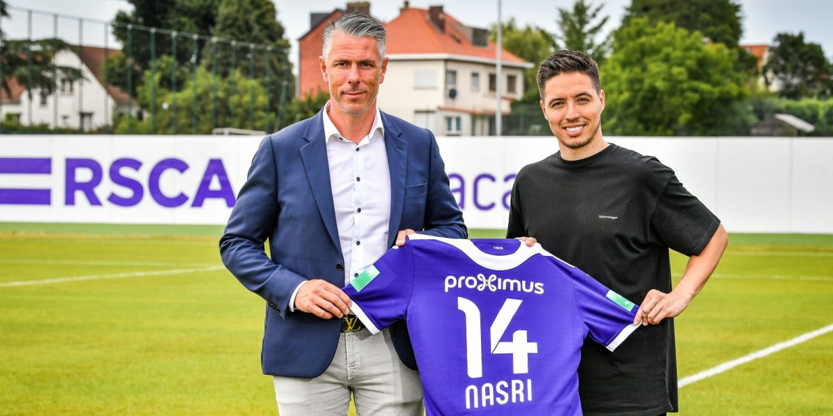 Samir Nasri à Anderlecht