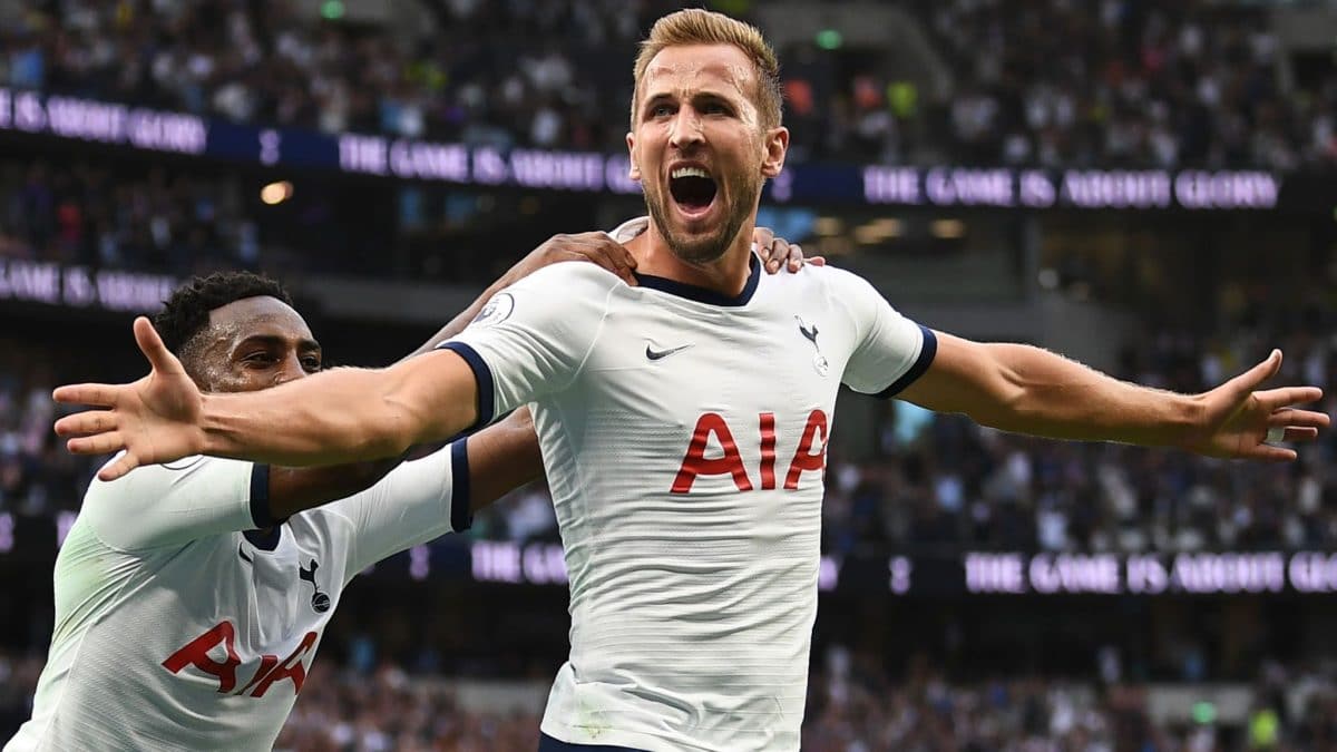 Harry Kane, attaquant de Tottenham en Premier League