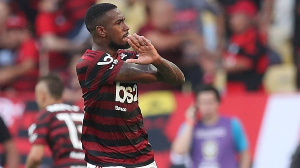 Gerson, joueur de Flamengo