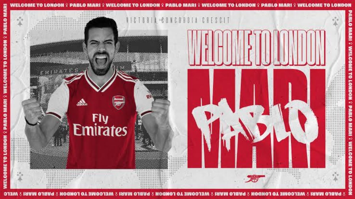 Pablo Mari, défenseur d'Arsenal