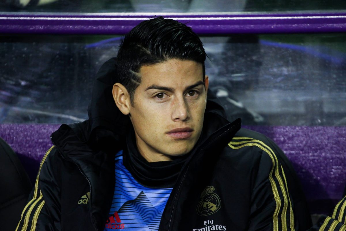 James Rodriguez file à Everton