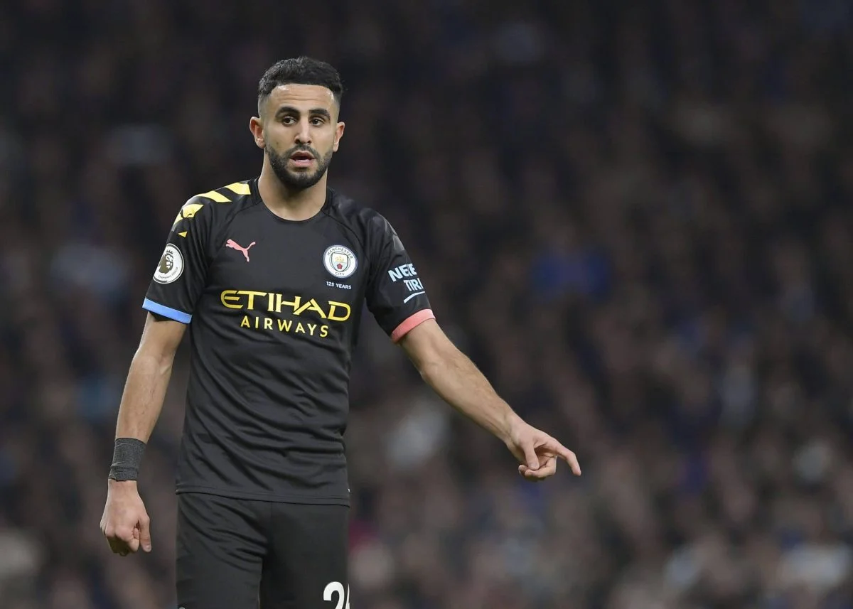 Riyad Mahrez de Man City en Premier League