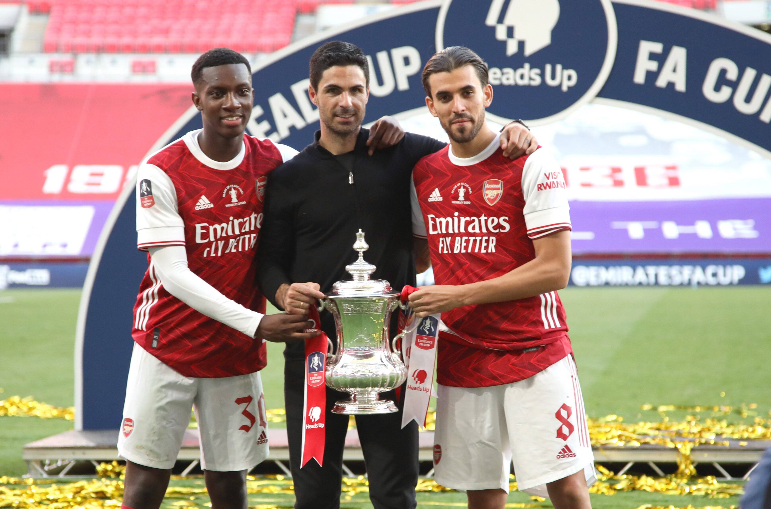 Mikel Arteta et Dani Ceballos