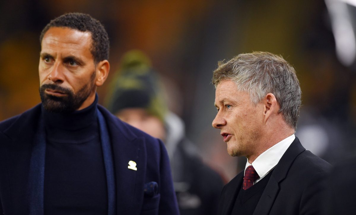 Rio Ferdinand et Ole-Gunnar Solskjaer