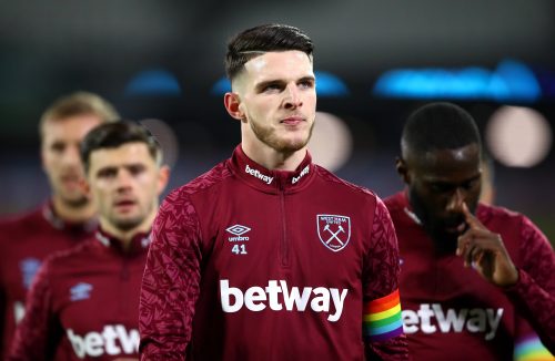 Declan Rice, milieu de terrain de West Ham