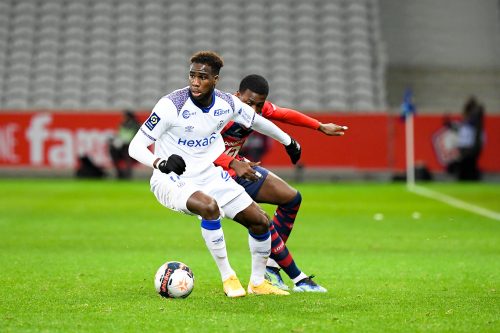 Boulaye Dia, l'attaquant du Stade de Reims