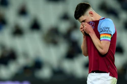 Declan Rice, le milieu de terrain de West Ham