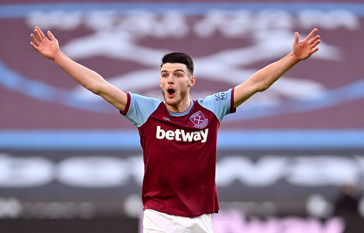 Declan Rice, le milieu de terrain de West Ham