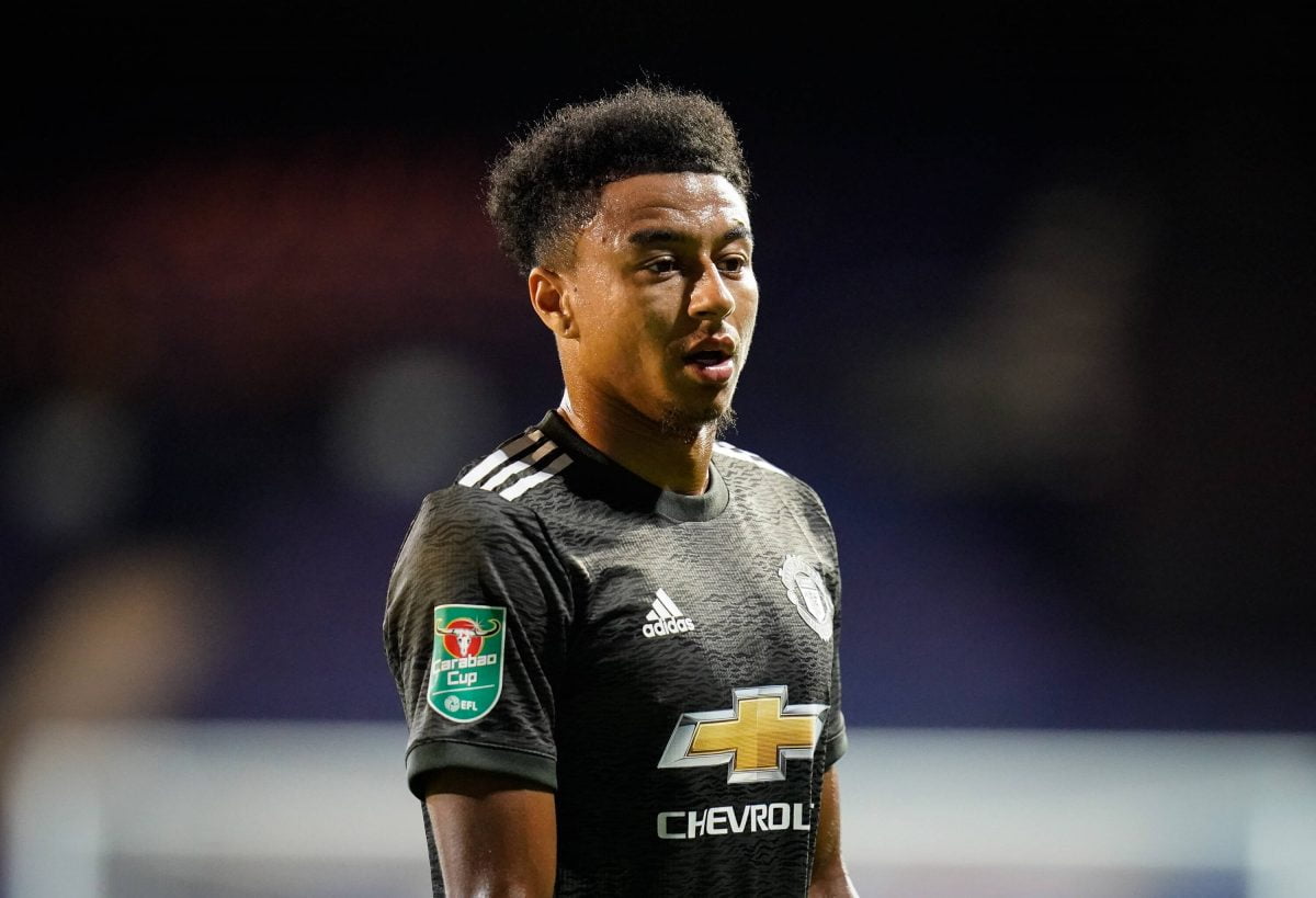 Jesse Lingard, milieu de terrain de Manchester United