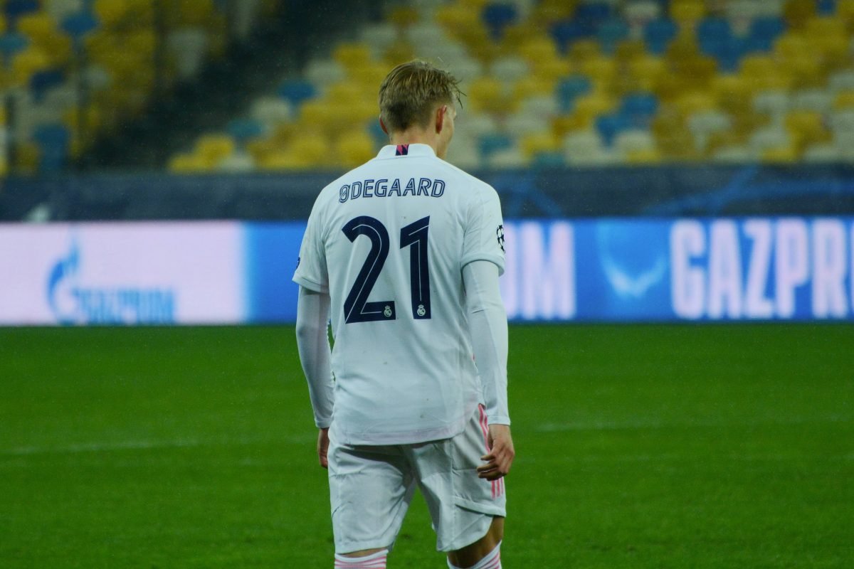 Martin Odegaard, milieu de terrain du Real Madrid