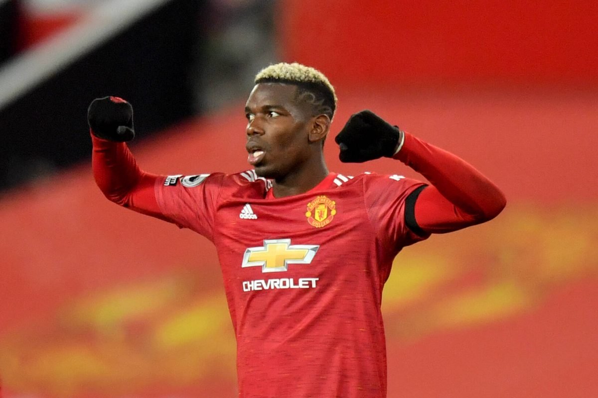 Paul Pogba, milieu de terrain de Man U