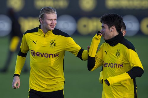 Erling Haaland et Giovanni Reyna du Borussia Dortmund