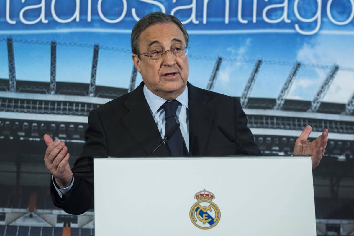 Florentino Perez, président du Real Madrid