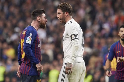 Lionel Messi et Sergio Ramos