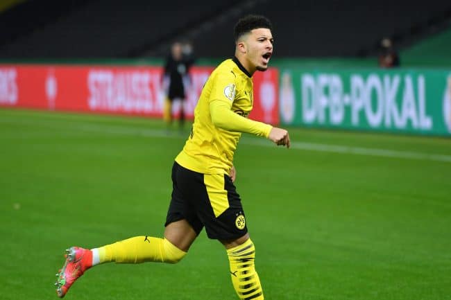 Jadon Sancho vers Manchester United