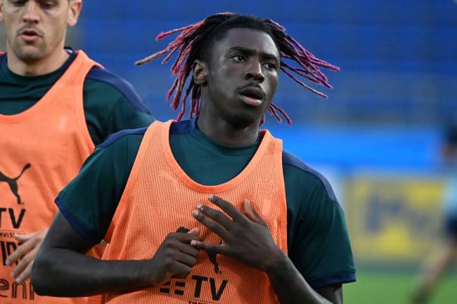 Moise Kean attaquant d'Everton