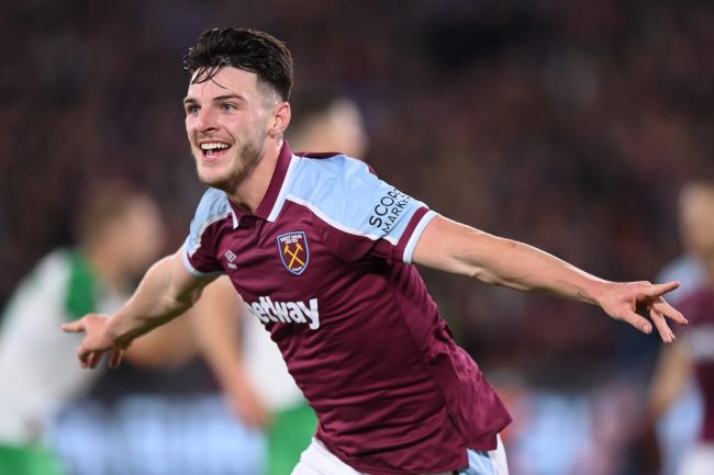 Declan Rice vers Man City
