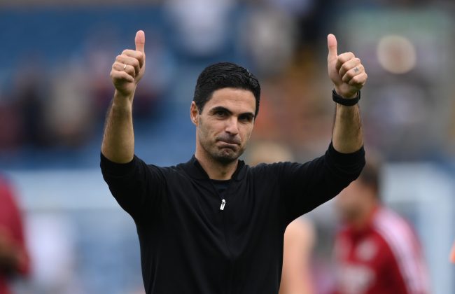 Mikel Arteta élu manager du mois en Premier League