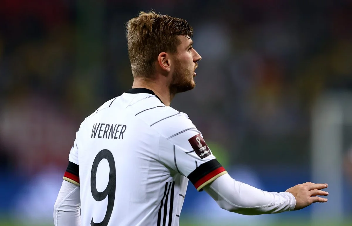 Timo Werner avec l'Allemagne