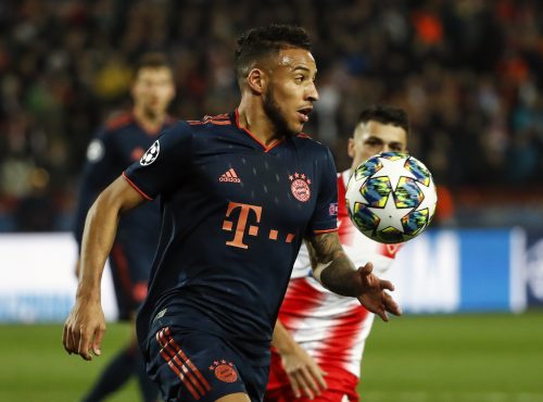 Corentin Tolisso vers Tottenham