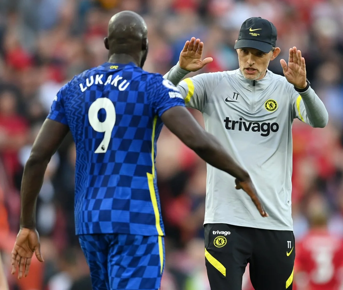 Romelu Lukaku et Thomas Tuchel