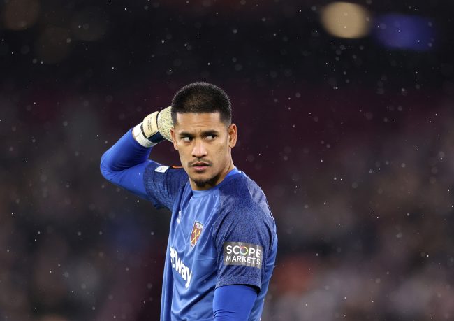 Alphonse Areola, gardien de West Ham en Premier League