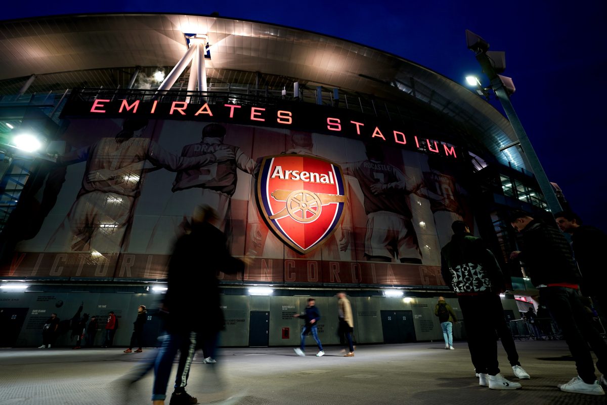 Logo Arsenal Emirates Stadium