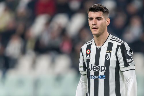 Alvaro Morata vers Manchester United