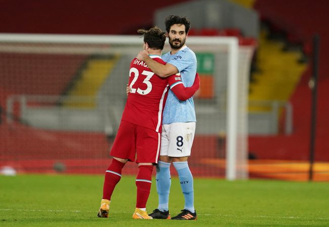 Man City-Liverpool en Premier League