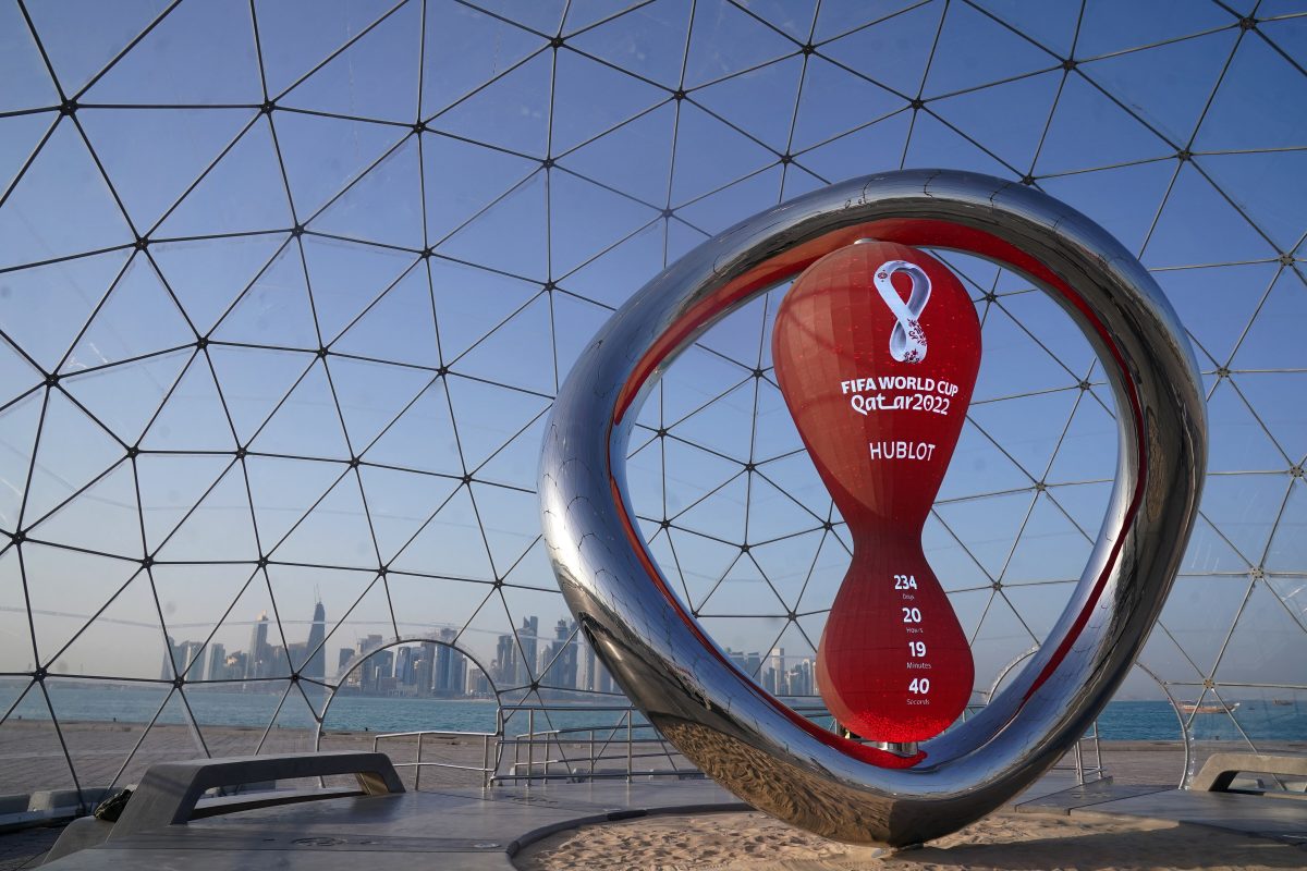 Qatar 2022 et son logo