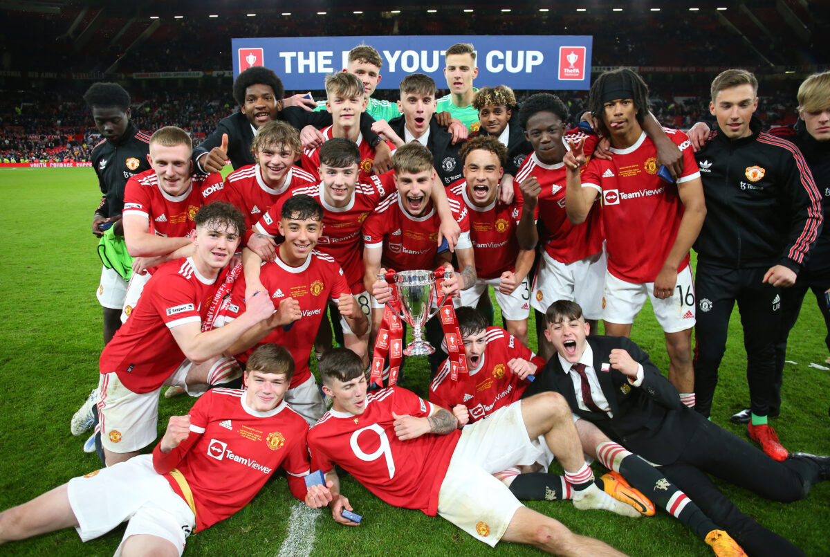 Manchester United remporte la FA Youth Cup 2022