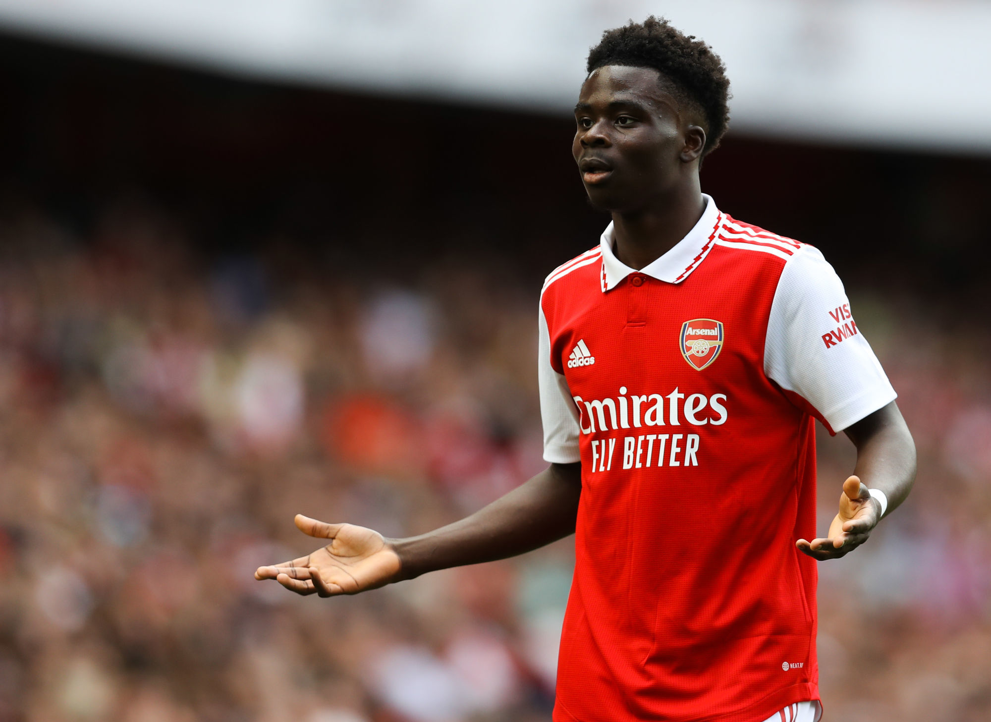 Bukayo Saka in doubt with Arsenal