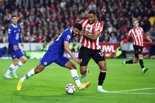 Armando Broja en action face à Brentford