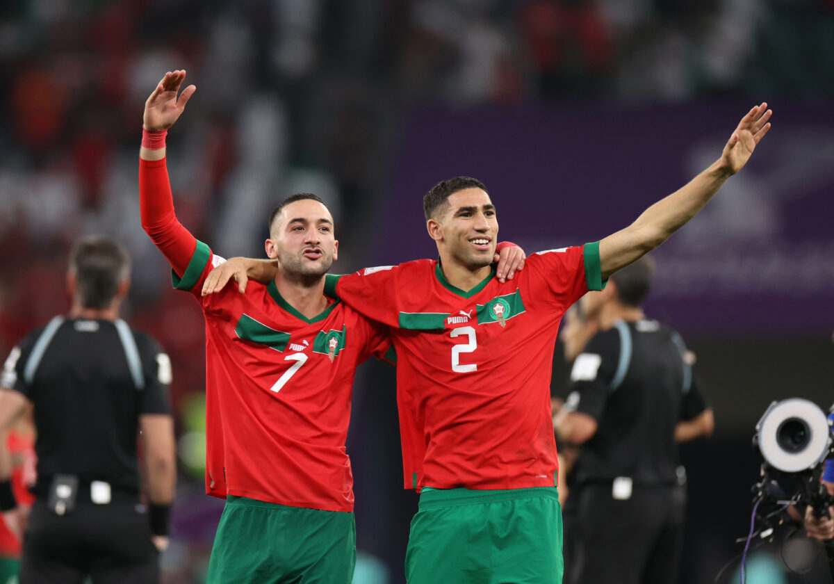 Hakim Ziyech voit grand pour le Maroc en Coupe du Monde 2022