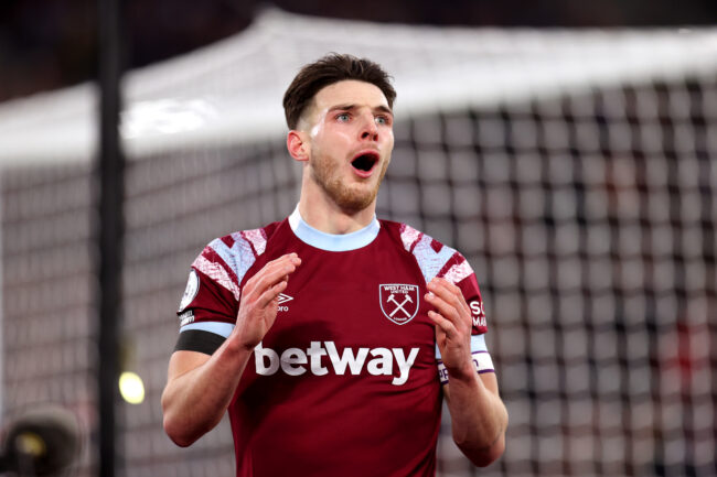 Declan Rice vers Arsenal