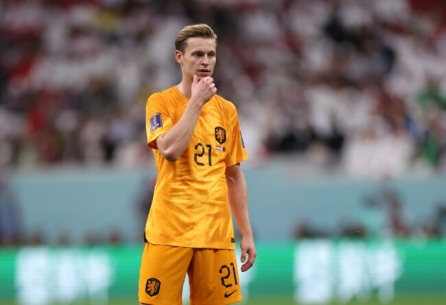Frenkie De Jong vers Manchester United