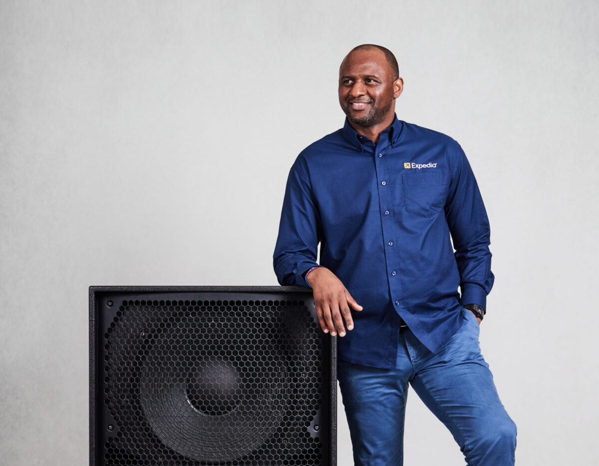 Patrick Vieira et expedia live