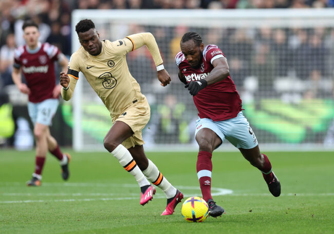 West Ham et Chelsea s'affrontent en Premier League