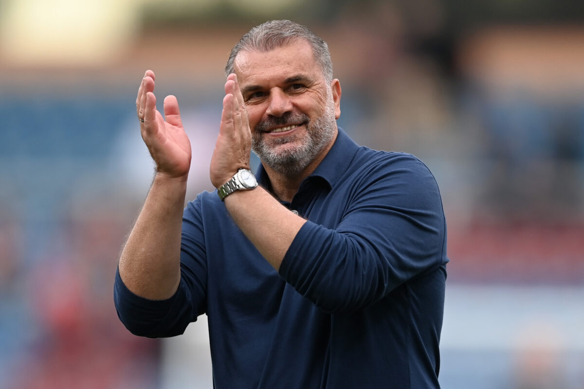 Ange Postecoglou manager de Tottenham