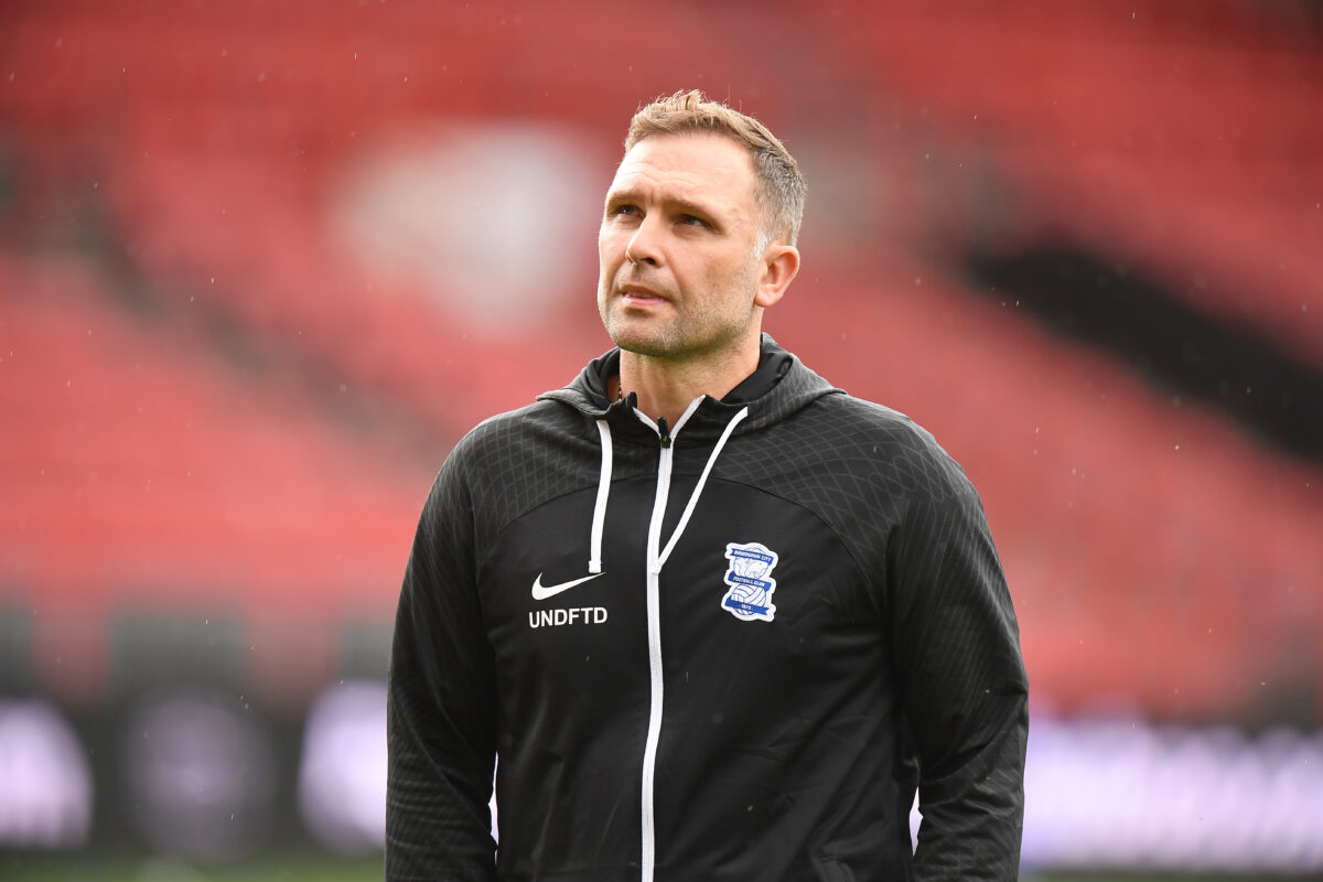 John Eustace est le manager de Birmingham City en Championship