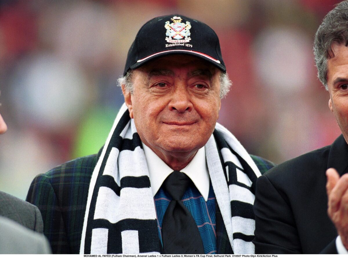 Mohammed Al-Fayed, ancien propriétaire du Fulham FC