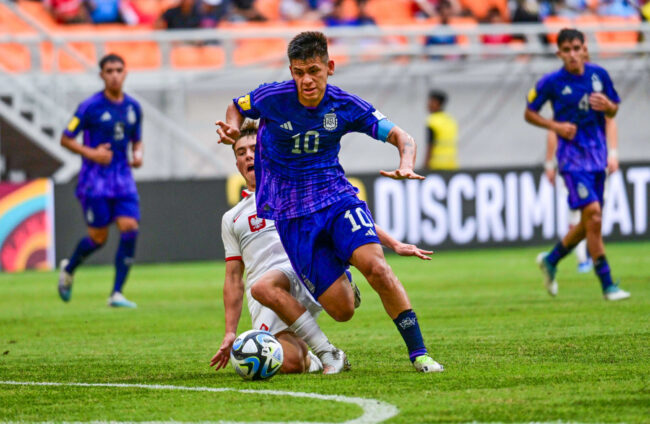 claudio echeverri argentine U17
