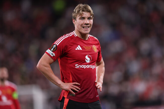 rasmus hojlund proche de l inter mialn